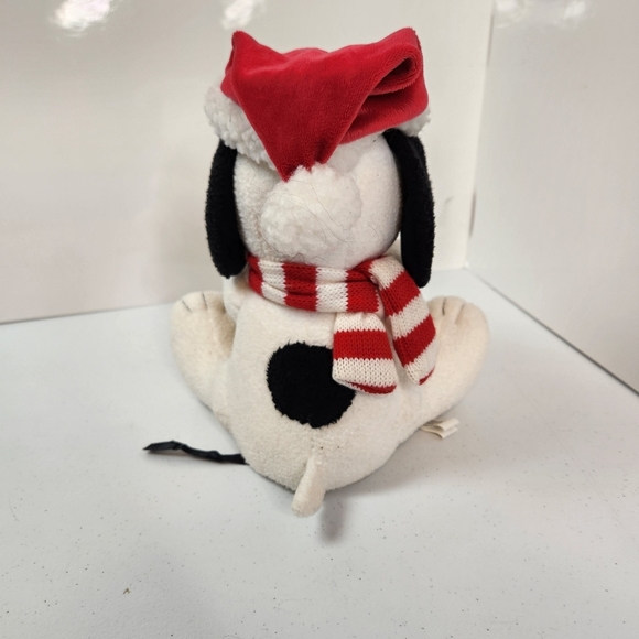 Very Rare Hallmark Snoopy Typewriter Animated Peanuts Moving Plush Christmas - Picture 5 of 6